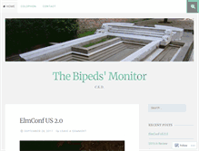 Tablet Screenshot of bipedsmonitor.com